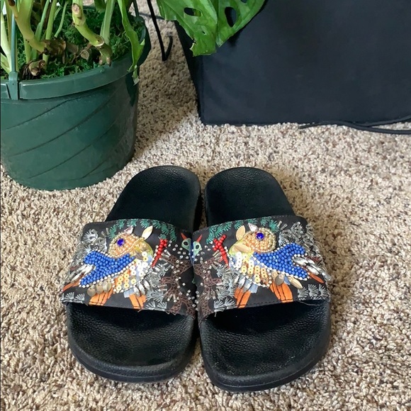 steve madden sequin slides